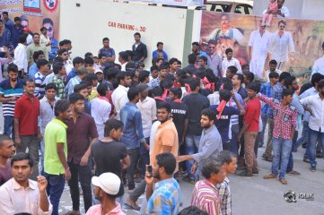 Katamarayudu Movie Release Hungama at RTC X Roads